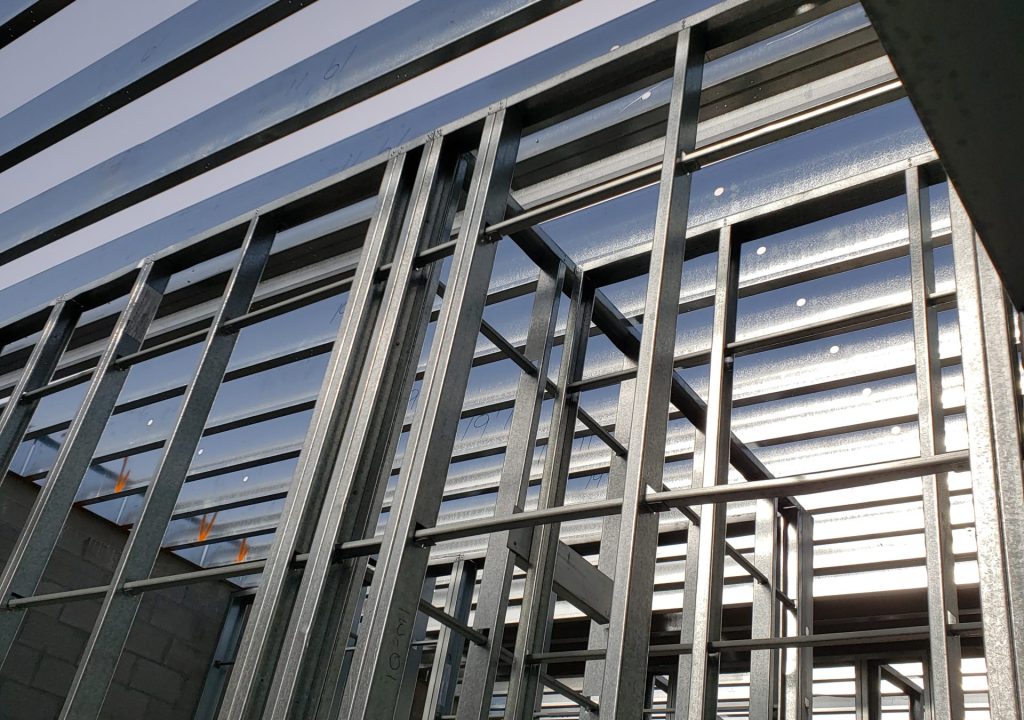 Steel frame barndominium in Tennessee