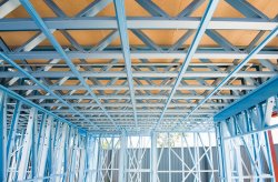 Barndo steel roof trusses in Tennessee