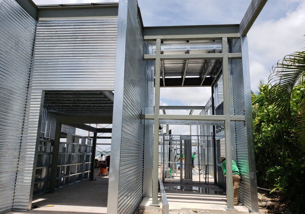 Barndominium steel structure in Tennessee
